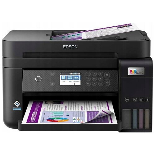 МФУ струйное Epson EcoTank L6270, цветн., A4, черный мфу струйное epson ecotank l3250 цветн a4 черный