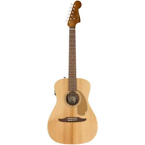 Fender Malibu Player Natural Wn электроакустическая гитара, цвет натуральный