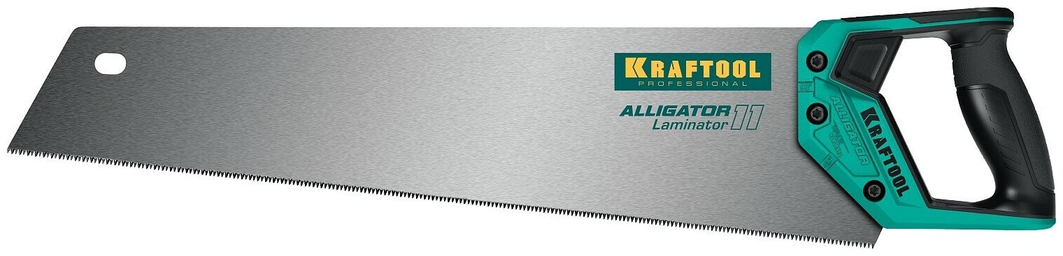 KRAFTOOL Alligator Laminator 11 500 мм, Ножовка по ламинату (15207)