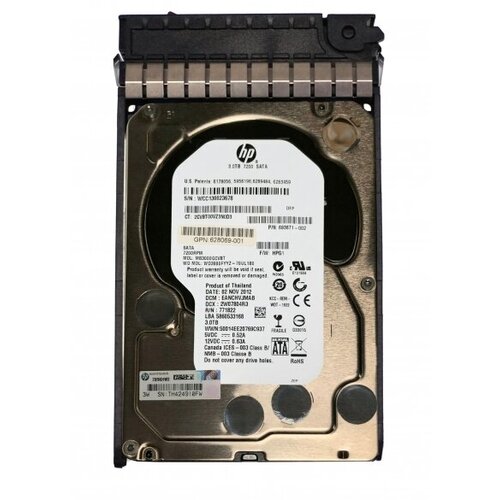 Жесткий диск HP 739710-001 3Tb 7200 SATAIII 35 HDD 2444000₽