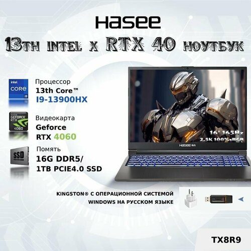 Игровой Ноутбук Hasee ТХ8R9