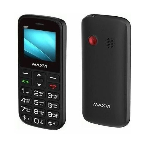 MAXVI Телефон MAXVI B100 BLACK 119000₽