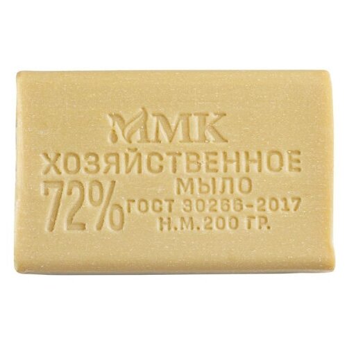 Мыло хозяйственное 72% без обертки 200 гр. МКХ0721