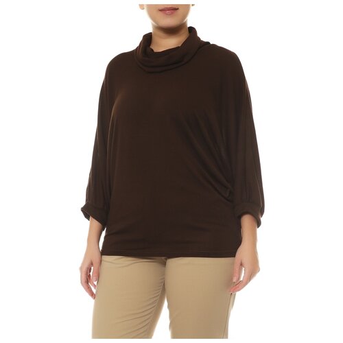 фото Водолазка artessa, размер 48-50, коричневый