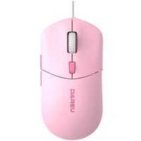 Мышь Dareu LM121 Pink проводная розовый