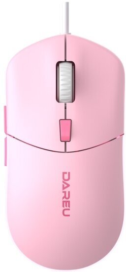 Мышь проводная Dareu LM121 Pink (розовый)