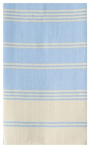Набор полотенeц Arya с Бахромой 38x68 2 Пр. Zigzag Светло-Синий - фотография № 4