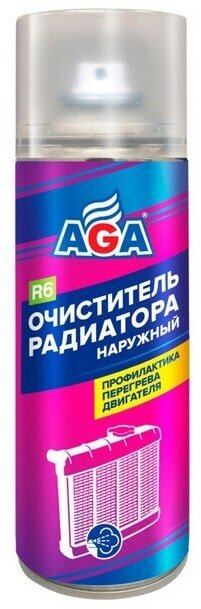 Очиститель радиатора наружный 520мл AGA