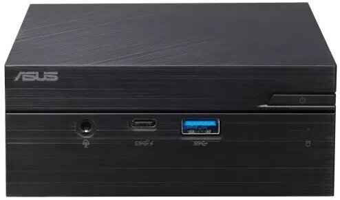 Платформа ASUS PN41-BBC080MC 90MR00IA-M00800 N4500/2*DDR4 SODIMM/noHDD/2.5" SATA/M.2 PCIe x4/noDVD/UHD Graphics/RJ45/USB3.1/USB2.0/HDMI/DP/noOS/черный