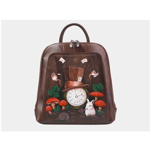 фото Рюкзак ревиаль «время страны чудес». кожинка. мастерская сумок кожинка