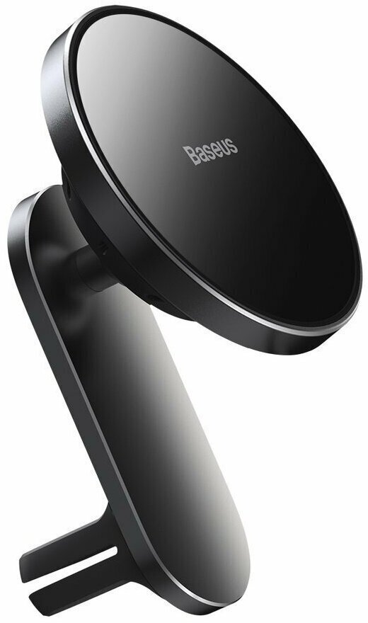 Автомобильный держатель с беспроводной зарядкой Baseus Big Energy Car Mount Wireless Charger Black (WXJN-01)