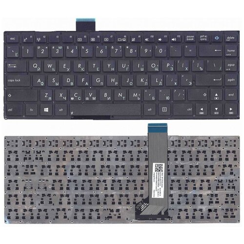 Клавиатура для ноутбука Asus X402CA F402 S400 P/n: MP-12F33US-9201, AEXJ7U00010, 0KNB0-4107US00, 0KNB0-4124RU клавиатура для ноутбука asus 0knb0 6620us00