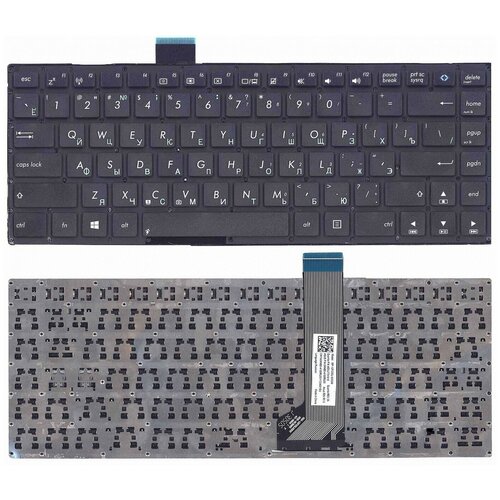 Клавиатура для ноутбука Asus X402CA F402 S400 Pn MP-12F33US-9201 AEXJ7U00010 0KNB0-4107US00 0KNB0-4124RU 799₽