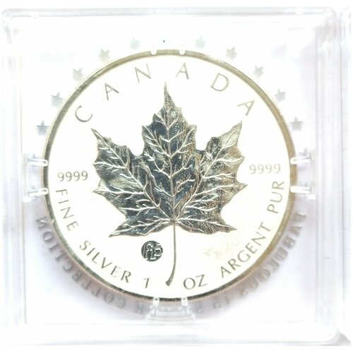 printio шоколадка 3 5×3 5 см кленовый лист 5 долларов 2010 г. Матовый Клиновый лист Канада