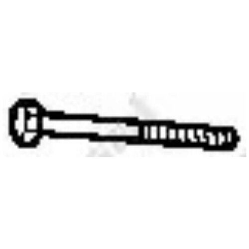 BOSAL 258-887 Болт MITSUBISHI NISSAN HYUNDAI глушителя BOSAL