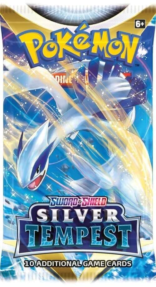 Покемон карты коллекционные: Бустер Pokemon издания Sword and Shield: Silver Tempest на английском