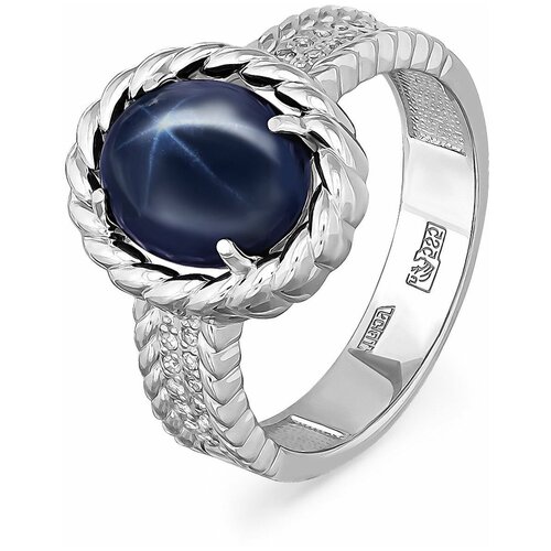 фото Kabarovsky кольцо с сапфиром и бриллиантами из белого золота 11-11062-1400, размер 17