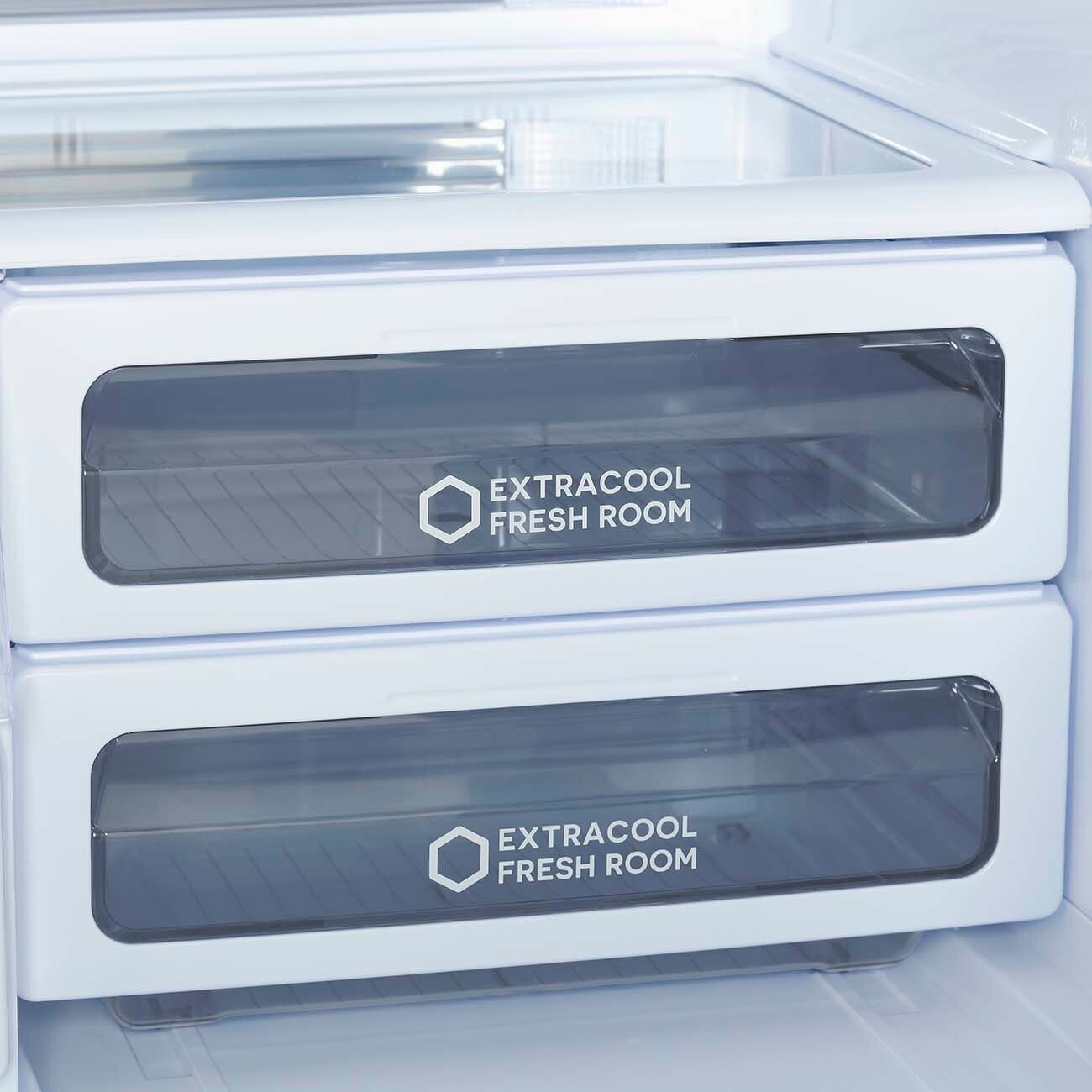 Холодильник Sharp SJEX93PBE, бежевый - фото №6