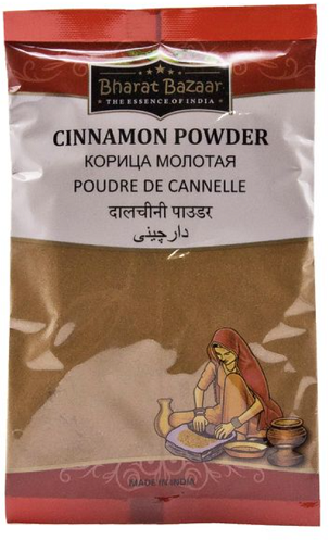 Корица индийская молотая Cinnamon Powder Bharat Bazaar 100 гр.
