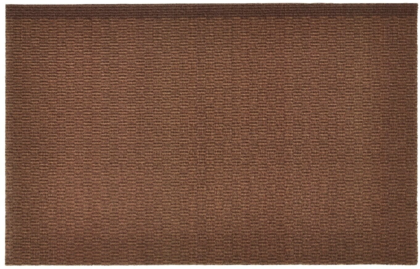 Придверный коврик для дома, коричневый, 35x55 см IKEA KLAMPENBORG клампенборг