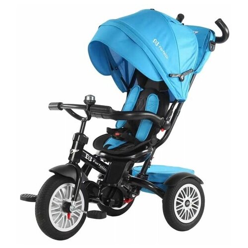 фото Детский трехколесный велосипед farfello ylt-6188 синий ylt-6188