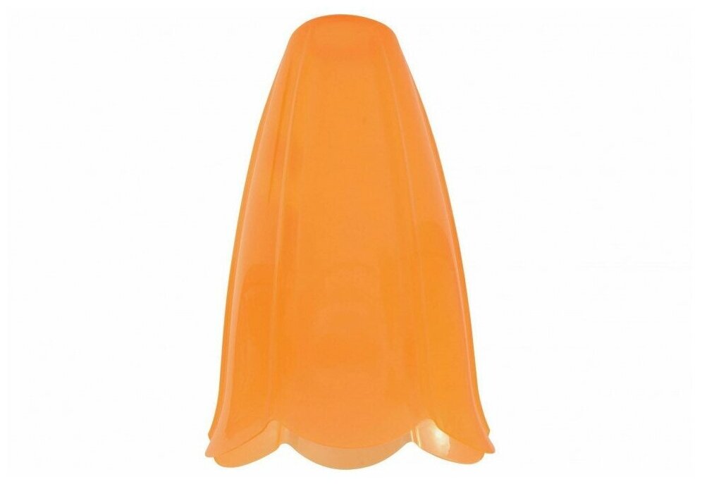 Пластиковый плафон Apeyron оранжевый, под патрон Е27, O140х220мм / 16-31 . - фотография № 3