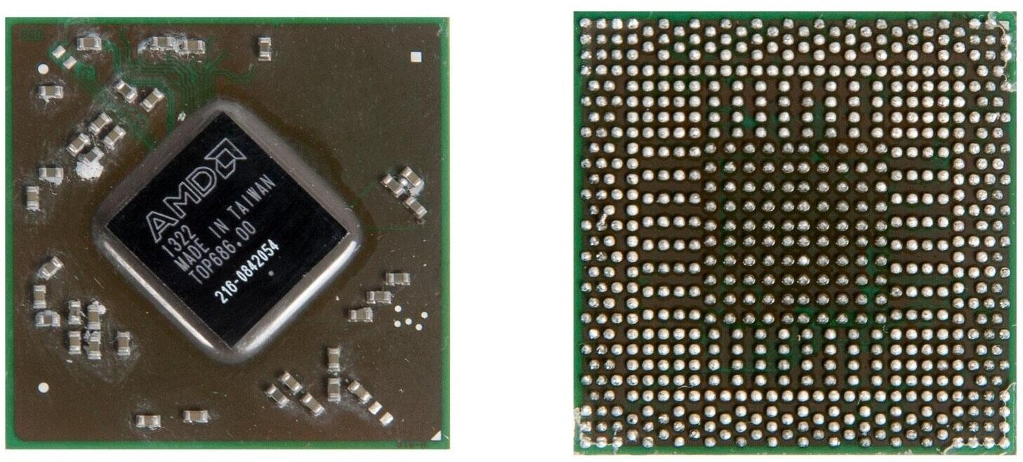 216-0842054 Видеочип AMD 216-0842054 с разбора нереболл.