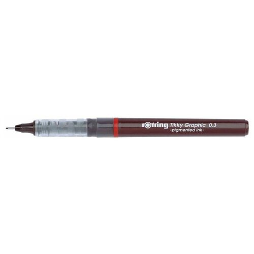 Ручка капилляр. Rotring Tikky Graphic (1904753) d=0.3мм чернила черн.