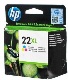 Картридж HP 22XL , многоцветный - фото №7