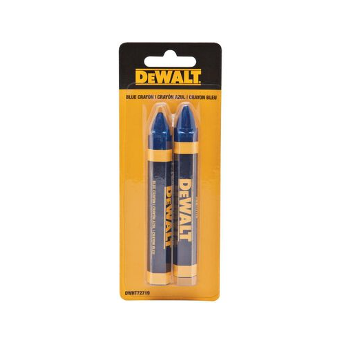 Синий маркировочный карандаш dewalt dwht72719