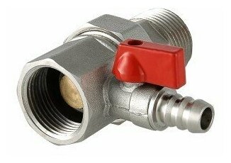 фото Сгон отсекатель VALTEC VT.537с дренажным краном 1"