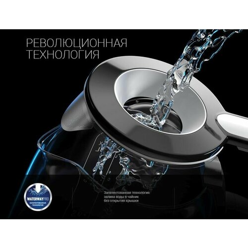 Чайник электрический Polaris PWK 1753CGL 1950Вт белый и черный 345000₽