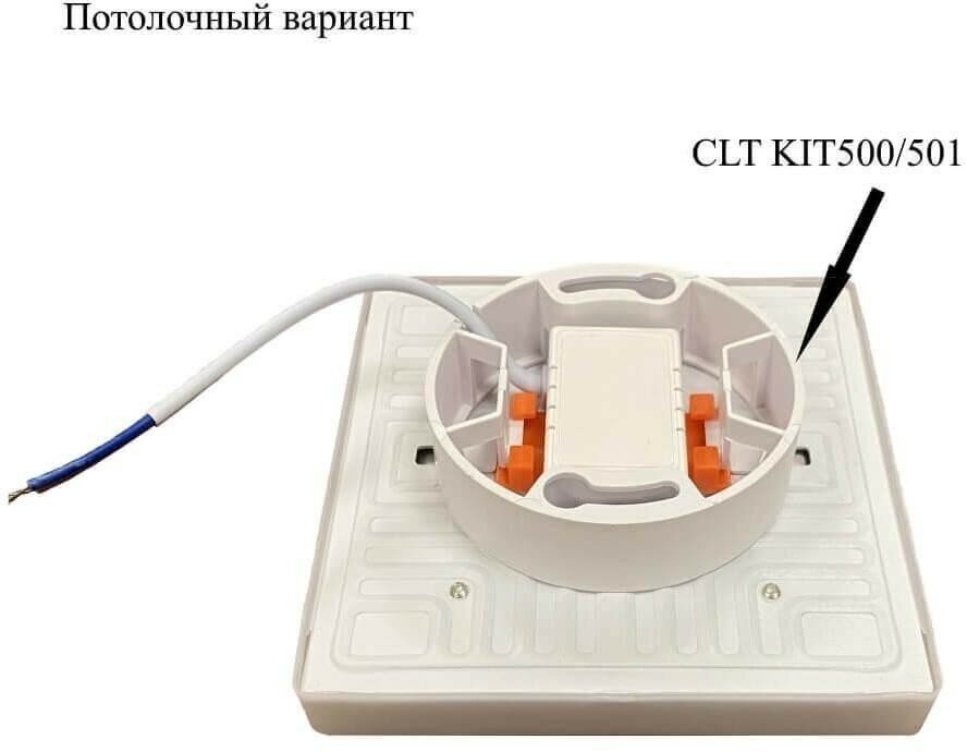 Встраиваемый светодиодный светильник Crystal Lux CLT 501C170 WH - фотография № 3