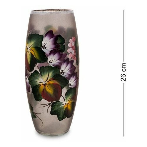 Ваза стеклянная Жостово h-260 VZ-582 113-20631