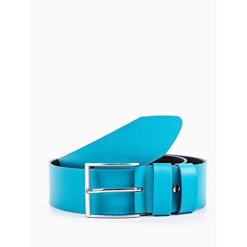 фото Ремень olio rosti, размер 110, бирюзовый