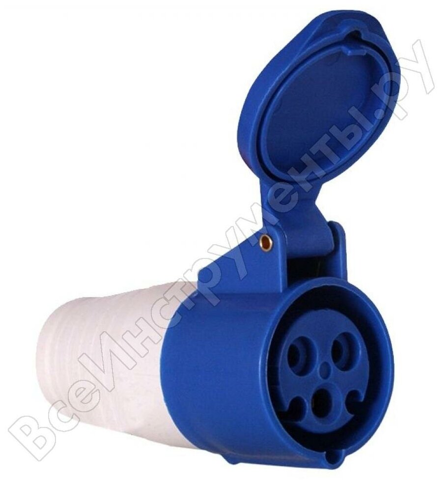 фото Розетка переносная 233 2Р+РЕ 63А 220В IP67 EKF PROxima