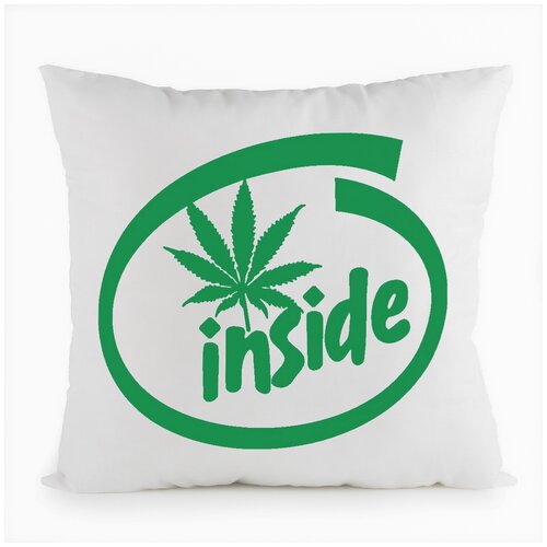 фото Подушка белая coolpodarok inside,белая