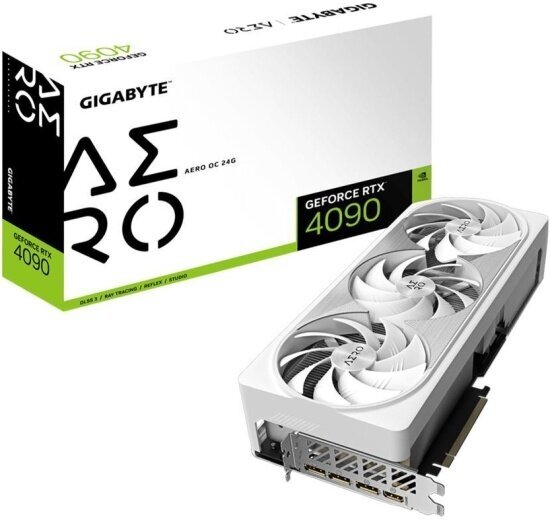 Видеокарта Gigabyte GeForce RTX 4090 AERO OC 24G