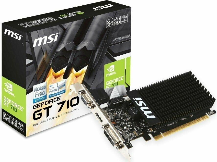 Видеокарта Palit GeForce GT 710 2G, NEAT7100HD46-2080H