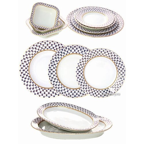 Столовый сервиз на 6 персон форма 