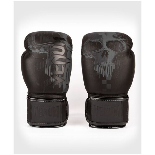 Боксерские перчатки VENUM SKULL - чёрный / черный - Venum - Черный - 12 oz