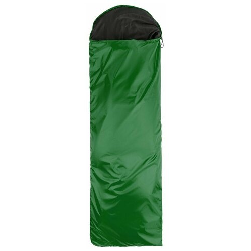 Спальный мешок Capsula, зеленый 227 см