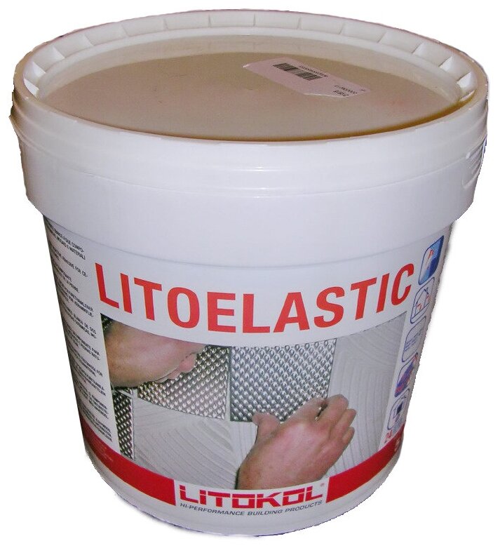 LITOKOL LITOELASTIC 5 кг белый плиточный клей