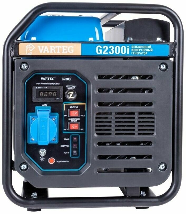 Генератор инверторный FoxWeld VARTEG G2300I бензиновый 2,2 кВт, 20 кг, без колёс - фотография № 2