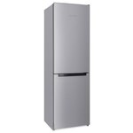 Холодильник NORDFROST NRB 162NF I двухкамерный, серебристый металлик, No Frost в МК, 310 л - изображение