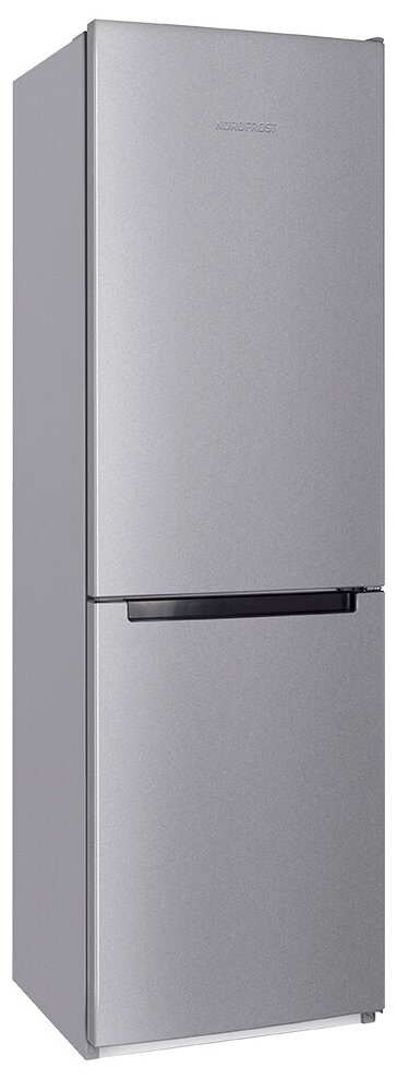 Холодильник NORDFROST NRB 162NF I двухкамерный,серебристый металлик, No Frost в МК, 310 л - фотография № 1