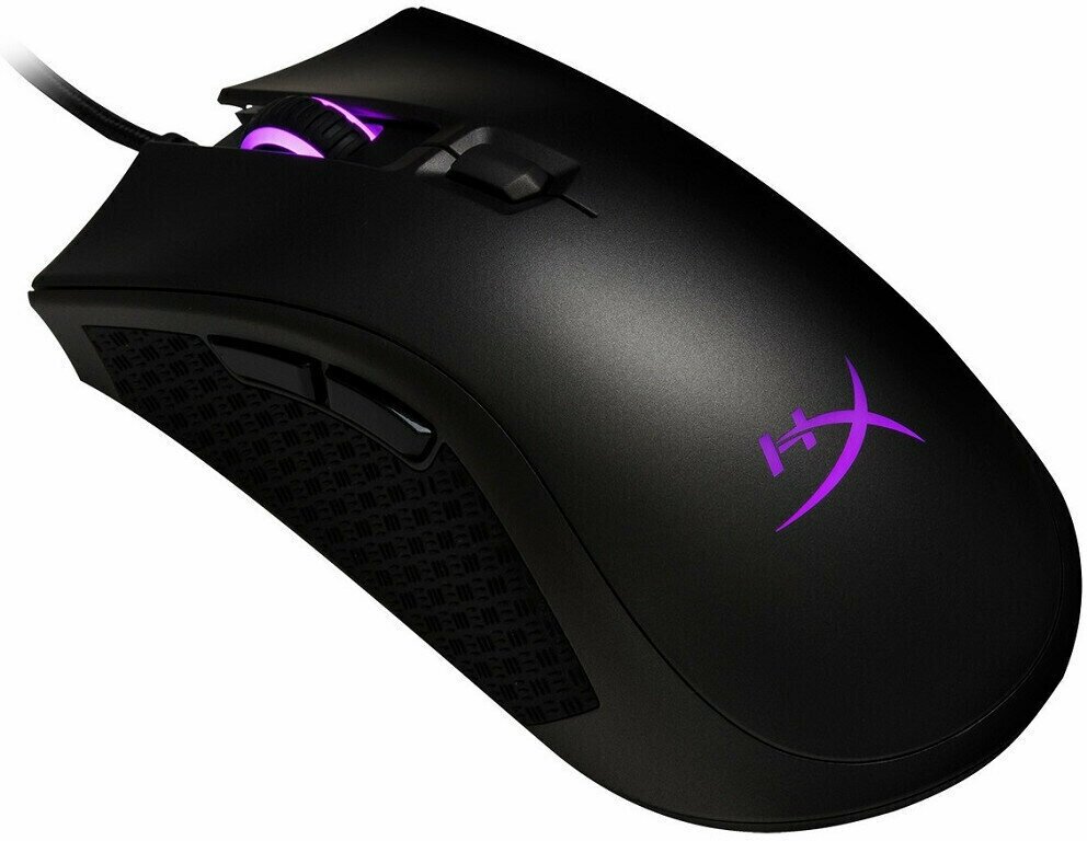 HyperX мышь, Pulsefire FPS Pro, игровая, для компьютера, проводная, с подсветкой, Black