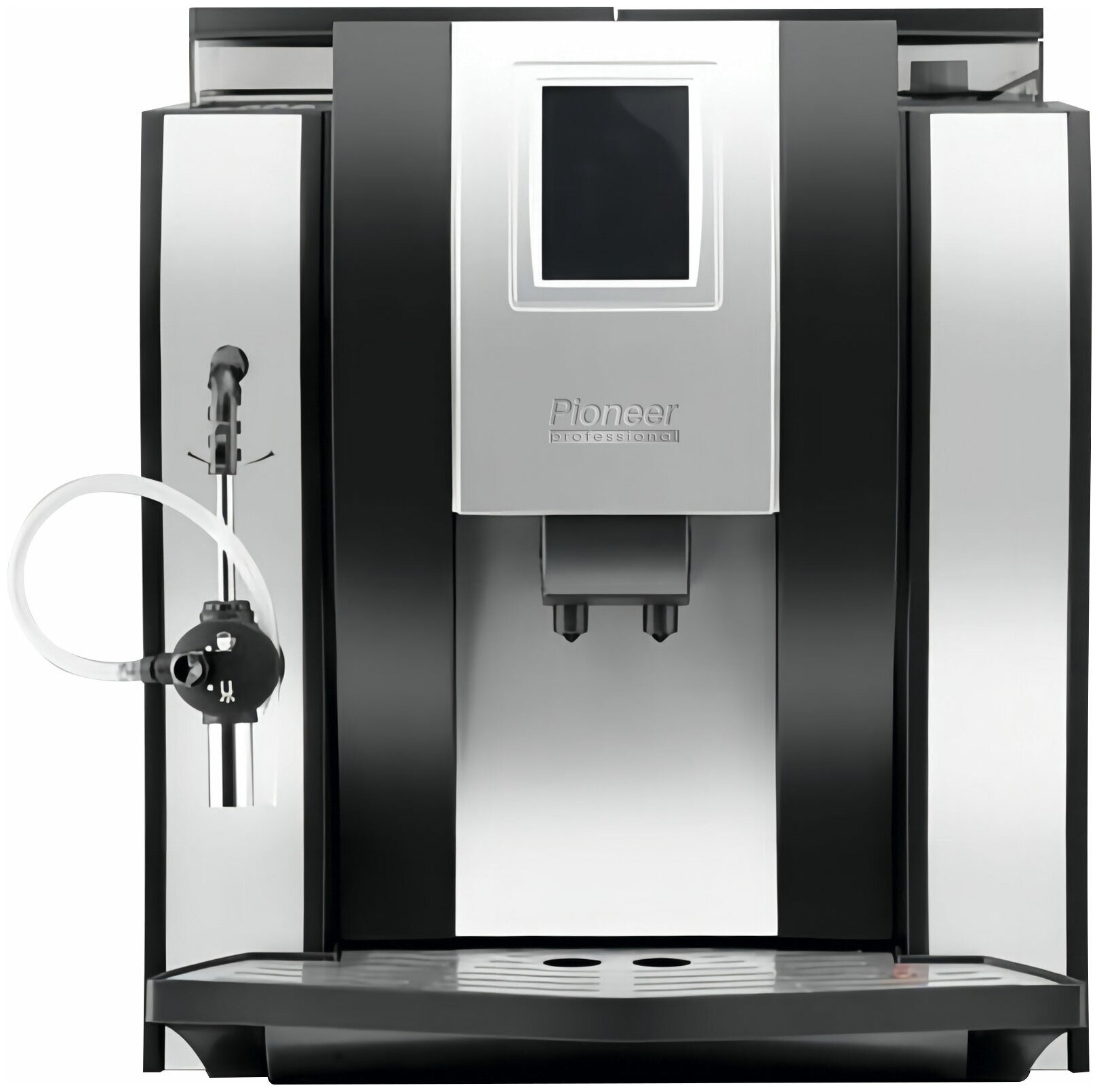 Кофемашина автоматическая Pioneer с автоприготовлением американо и эспрессо, встроенной кофемолкой и сенсорным LCD-дисплеем, итальянская помпа ARS - фотография № 2