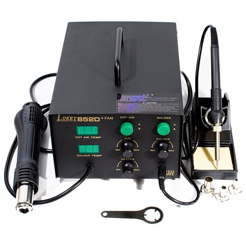 Паяльная станция Lukey 852D FAN 1234₽