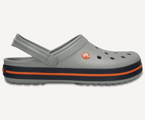 Сабо Crocs, размер EU 37-38 M5W7 СМ 22.9, серый, синий